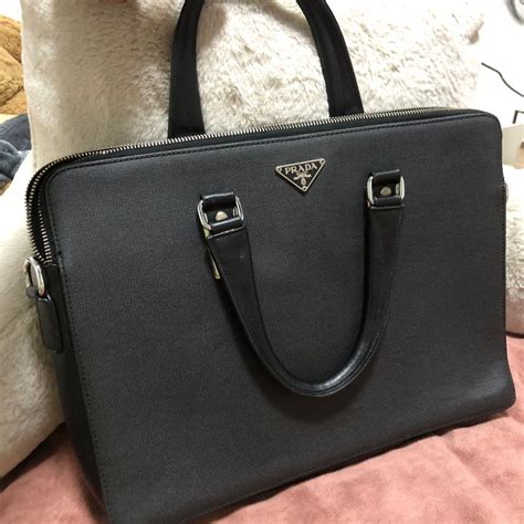 fake prada computer bag|prada laptop bag grey leather.